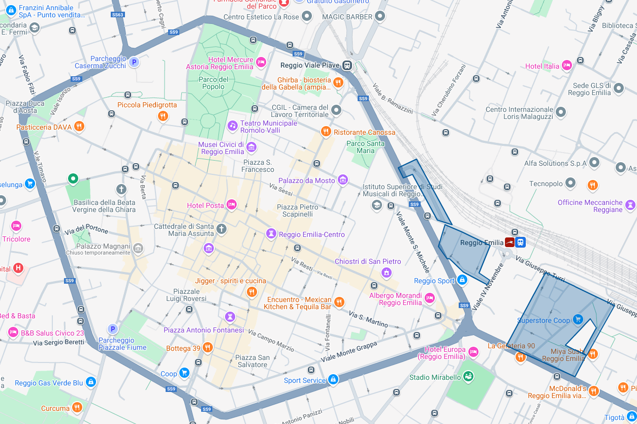 Mappa -  Zona B2