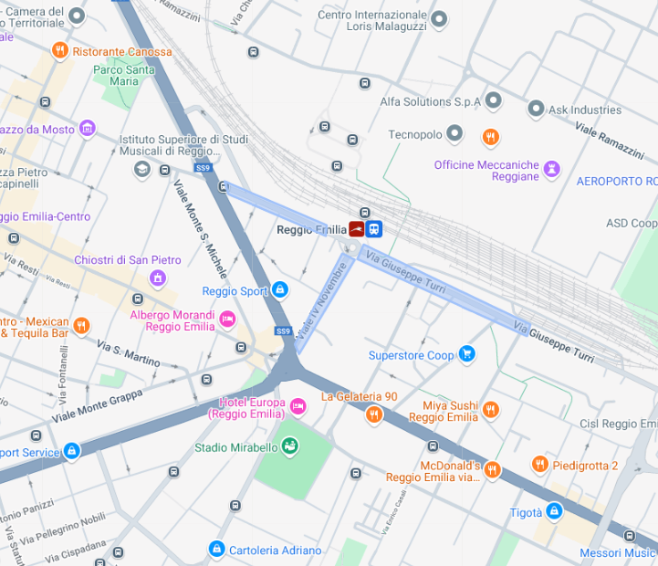 Mappa -  Zona B2-2