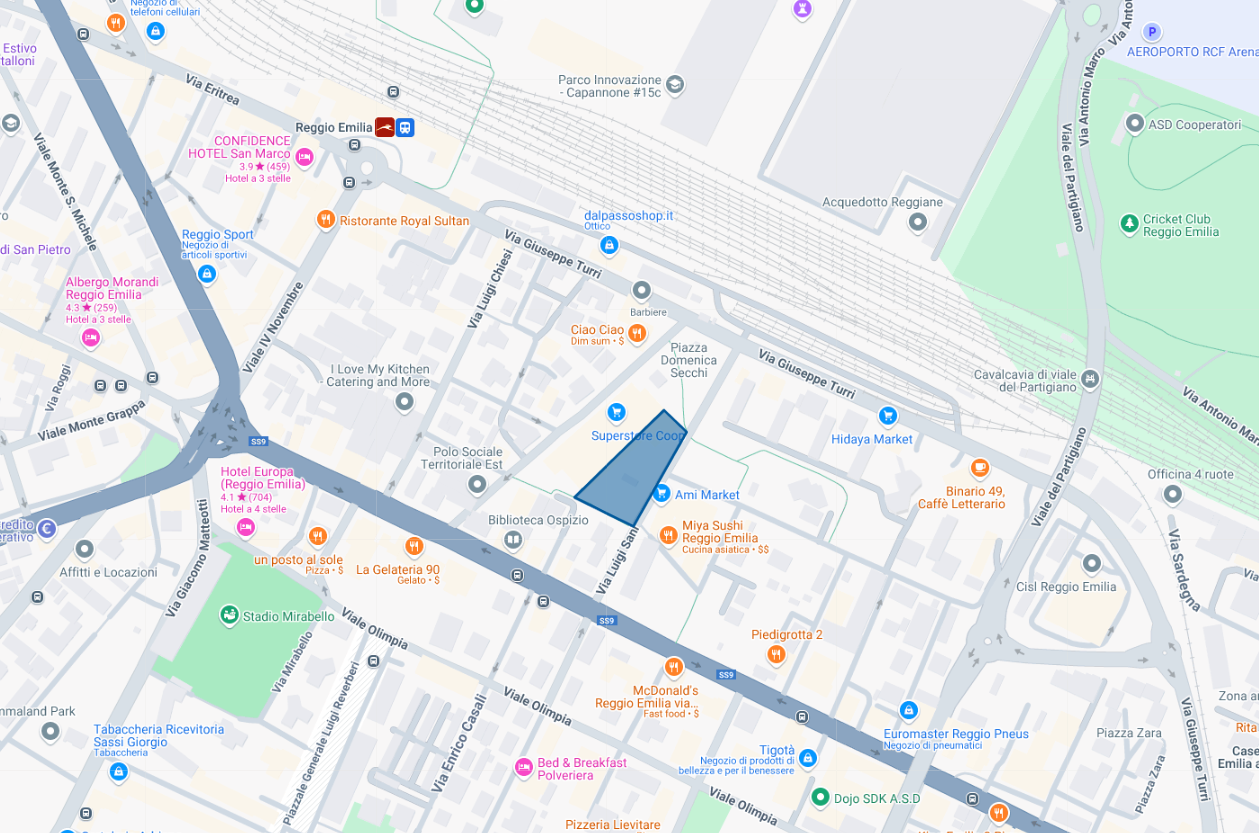 Mappa -  Zona B2-3