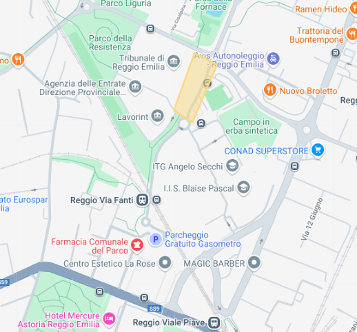 Mappa -  Zona D2
